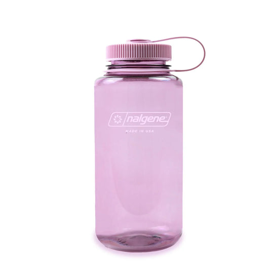 Nalgene 32oz Wide Mouth Sustain Water Bottle (Monochrome) - Cherry Blossom