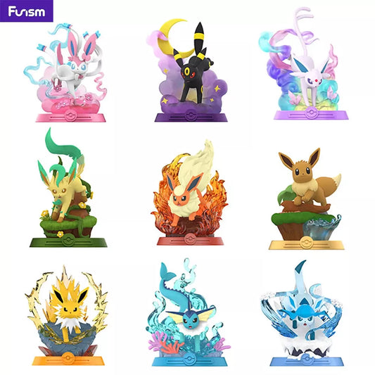 Case of 9 Pokémon Eevee Adventure Series Blind Box