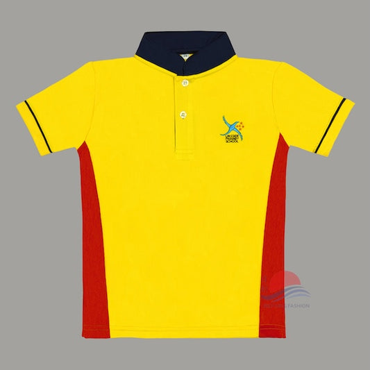 LSPS Collar PE Shirt- Red