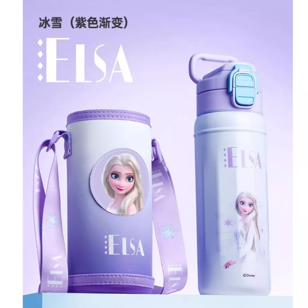 Frozen Elsa Stainless Steel Water Bottle 570ml