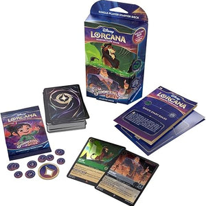 Disney Lorcana - Set 5 - Shimmering Skies: Scar & Kronk (Emerald & Steel) Single-Player Deck