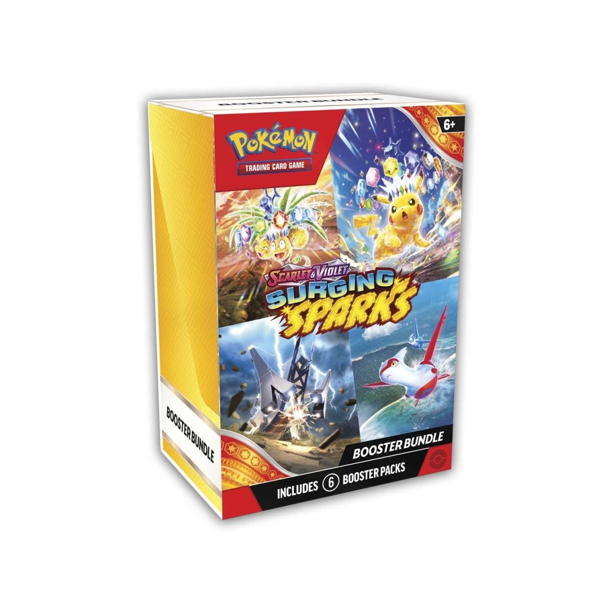 Pokemon TCG [SV08] Surging Sparks - 6 Booster Bundle