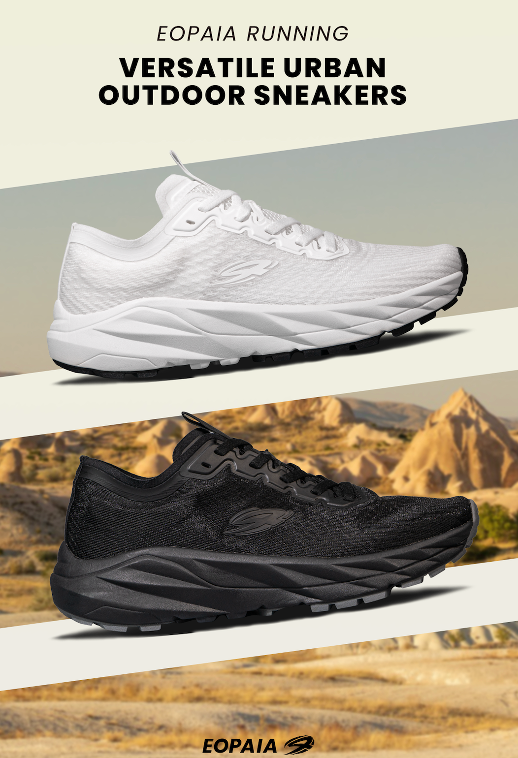 EOPAIA Men Trail Running Shoe M361652E (Black)