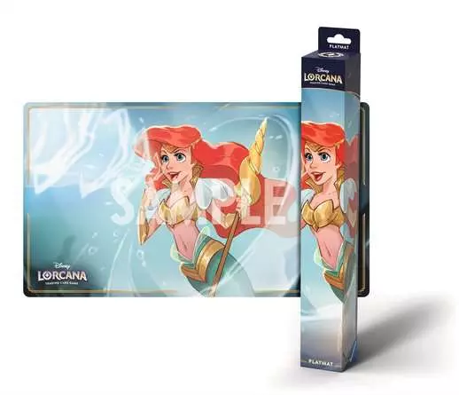 Disney Lorcana - Set 11 - Winterspell - Playmat - Ariel - Sonic Warrior