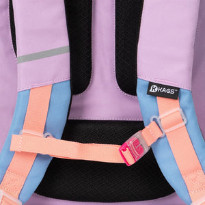 KAGS DUSTIN 2 Series Ergonomic School Backpack for Primary School Pupils - Lavender