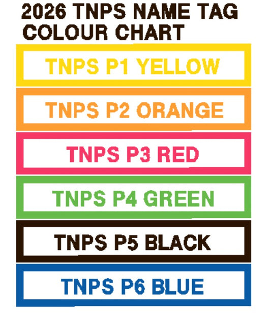 TNPS NAMETAGS