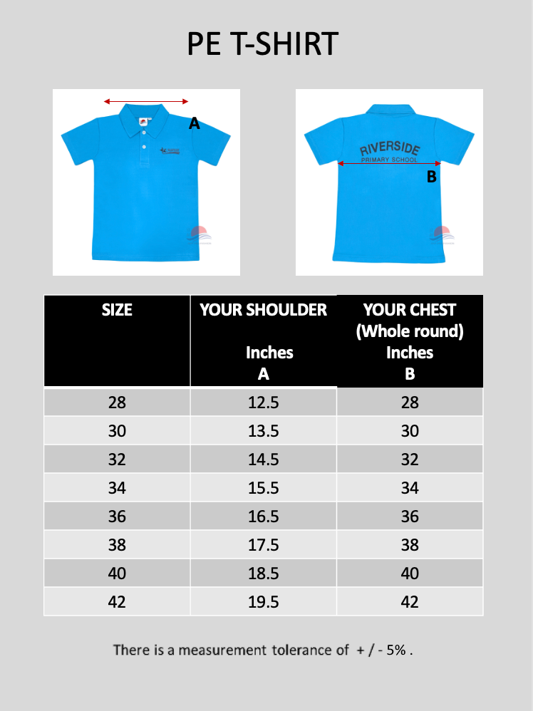 RSPS Blue PE T-Shirt