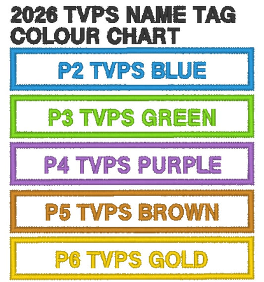 TVPS NAMETAGS