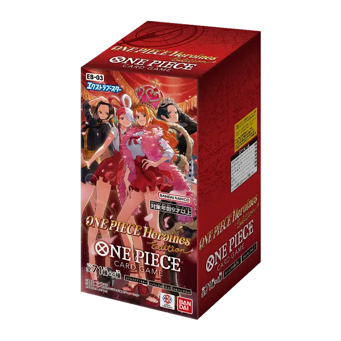 ONE PIECE CARD GAME EXTRA BOOSTER BOX Heroines Edition Japanese Ver [EB-03]