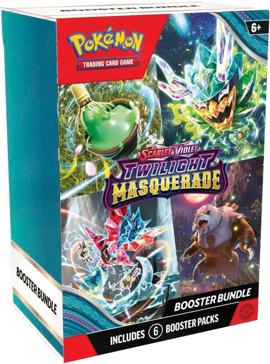 Pokemon TCG [SV06] Twilight Masquerade - 6 Booster Bundle