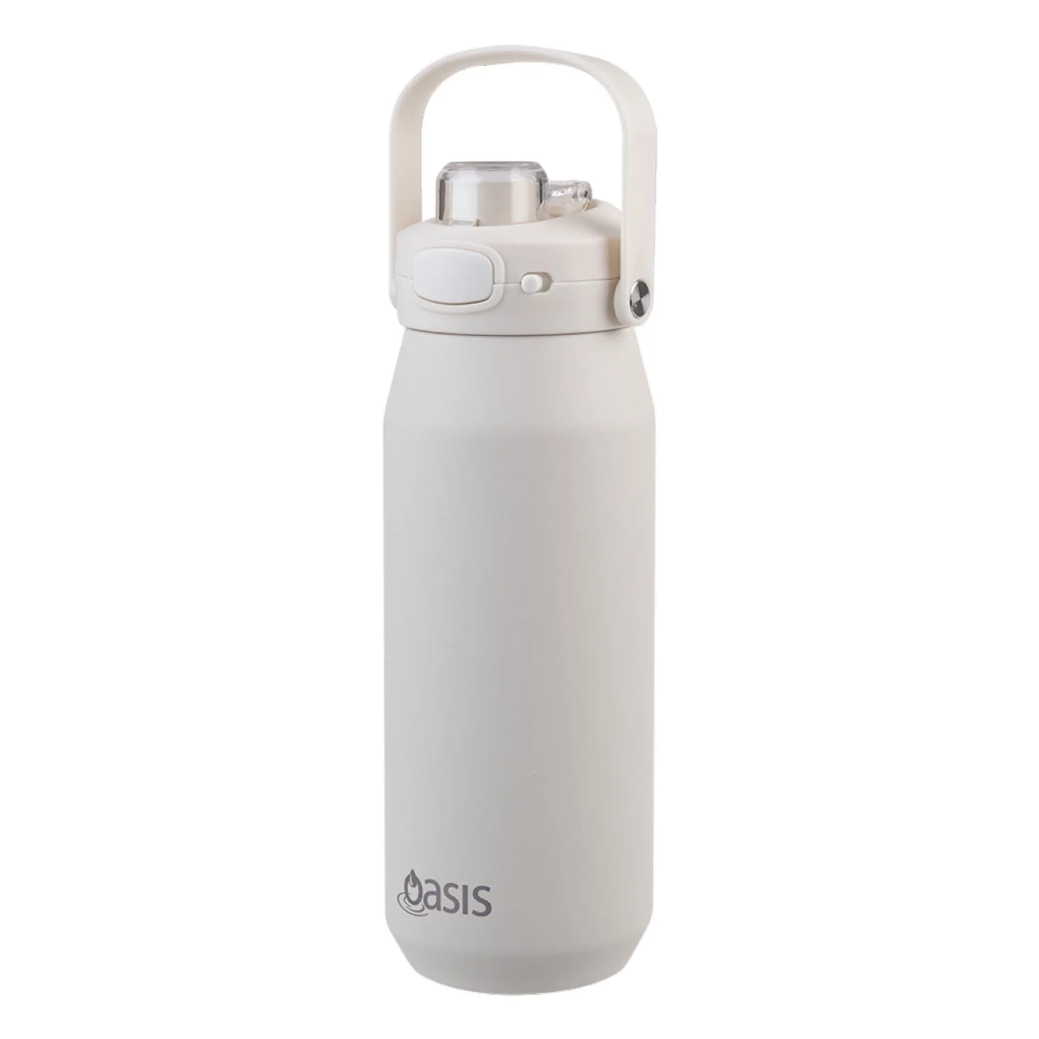 Oasis Ceramic Stainless Steel Triple Wall Capri Quick Release Drink Bottle 750ML