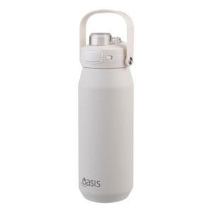 Oasis Ceramic Stainless Steel Triple Wall Capri Quick Release Drink Bottle 750ML