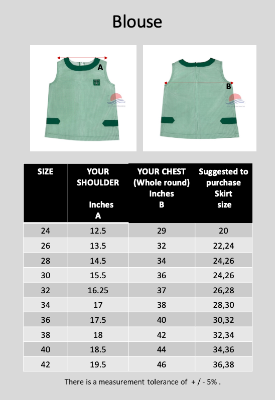MCS Blouse (P3 to P6)