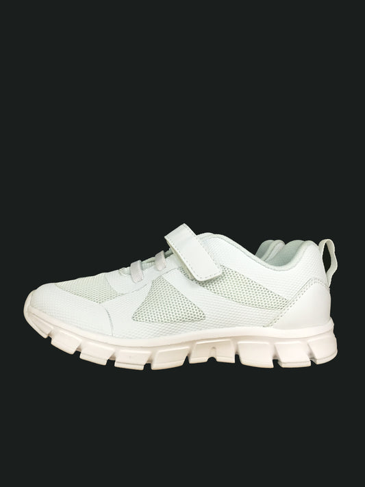 KMPS White Shoes - Velcro 28 to 36